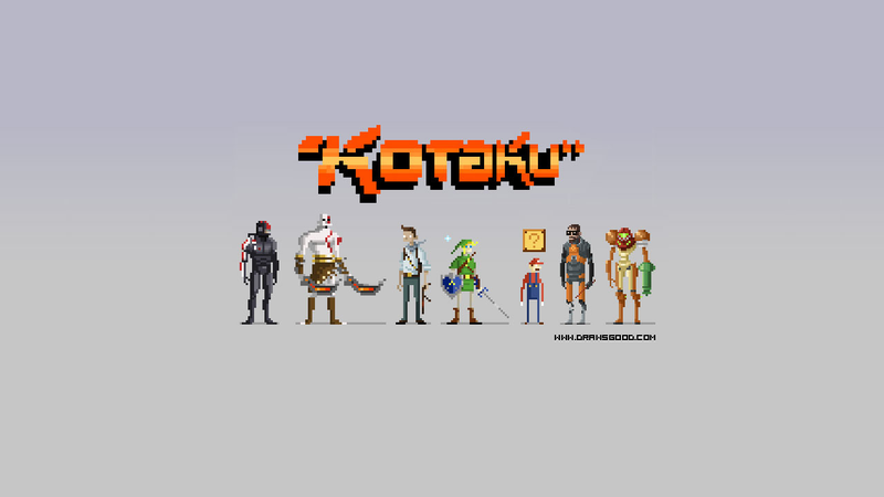Illustration for article titled Here, Have Some Kickass Kotaku Wallpaper